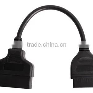 Promotion For Toyota 22Pin To 16Pin Female OBD 2 Cable Connector Adapter Cable Car Diagnostic Tool thumbnail-2