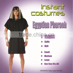 Adult Black Pharaoh Costume Deluxe Egyptian Cosplay Costume A0042 thumbnail-1