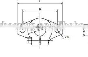 Shaft Support SHF10 in Good Quality Cheap Prices Made in China Material Aluminum Zinc Plated thumbnail-2
