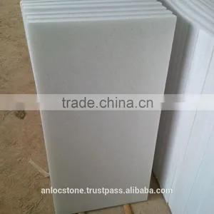 Vietnam Crystal White Marble Tiles Size 40x60x3 cm thumbnail-4