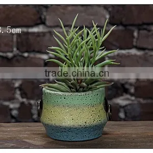 Pottery Graden Pot With Ear thumbnail-2
