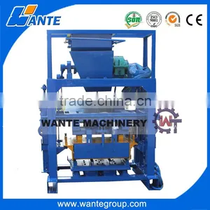 WANTE BRAND QT40-1 China Products Mold Concrete Manual Block Machine thumbnail-3