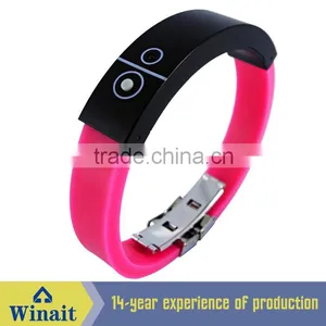 Silicon Health Bracelet Bluetooth Hands Free For Smart Phone WT-16 thumbnail-1