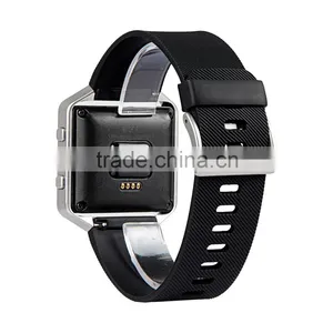 2016 New Arrival Silicone Watch Strap Adjustable Wrist Watch Band for Fitbit Blaze thumbnail-2