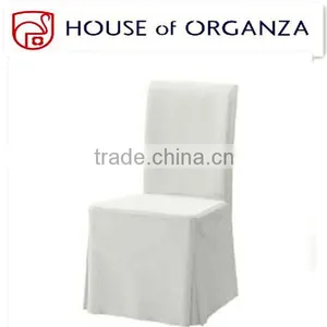 White High Quality Elastic Chair Cover thumbnail-1