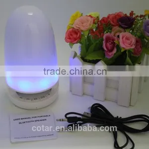 2016Innovative Fantasy Colorful LED Lamp MIC Wireless Bluetooth 4.0 Speaker Speakerphone Built -in Lithium Battery thumbnail-4