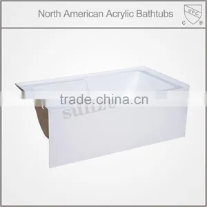 SUNZOOM Bathtub Basket,walk in Bathtub Bath Tub With Shower Combo,walk-in-bathtub-corner thumbnail-1