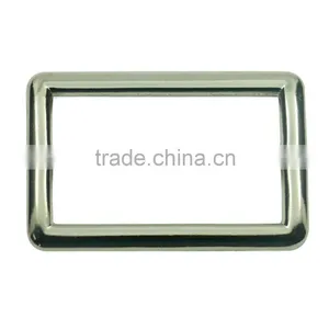 Eco-friendly Zinc Alloy Fashion Metal Curved Tri-glide Buckle for 38mm Belts thumbnail-1