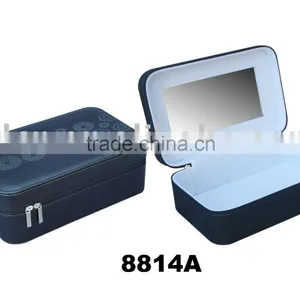 PU/ PVC Leather Jewelry Box, Cardboard and Leather Cosmetic Box thumbnail-1