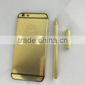 24kt Gold for IPhone 6s Housing Clous de Paris Custom thumbnail-1