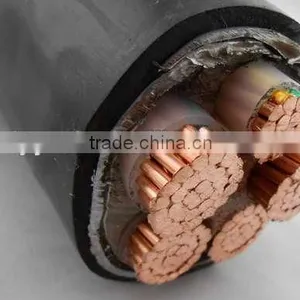 AL/CU Conductor Multicores 25mm XLPE Insulated PVC Sheath Double Steel Tape Armored Power Electric Cable thumbnail-1