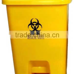 Plastic Garbage Bin With Pedal thumbnail-1