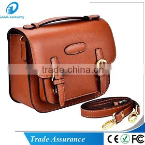 Retro PU Leather Camera Bag Case With Shoulder Strap for Fujifilm Instax Mini 7s 8 70 25 90 50s Instant Cameras thumbnail-1