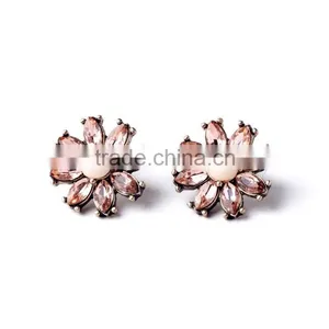 Simple Fashion Hot Sale Exquisite Elegant Crystal Earring, Fashion Earring Designs New Model Earrings, Zircon Earring thumbnail-1