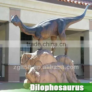 Best Selling Theme Park Robotic Dinosaur Dilophosaurus thumbnail-1