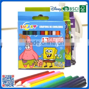 Wholesale Mini Hexagonal Shape HB Pencil or Crayons Colouring Pencils Into Paper Box thumbnail-4