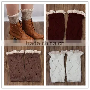 Wholesale Girls Boot Socks,bulk Children's Leg Warmer,lace Boot Cuff Socks,leg Warm Socks,leg Warmer thumbnail-1