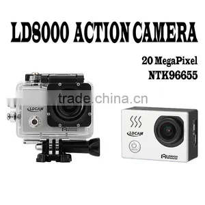 FHD1080P WIFI Action Camera 2.0inch Display 20Megapixel Action Camera thumbnail-2