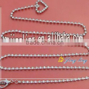 Fashion Heart Shape Shining Wedding Belt thumbnail-1