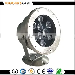 Stainless Steel Led Dive Underwater Light , 9w Purple Led Underwater Light thumbnail-2