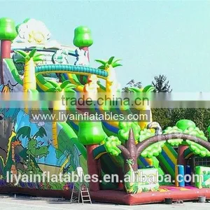 EN14960 New Inflatable Slide With Jungle,inflatable Dragon Slide thumbnail-1