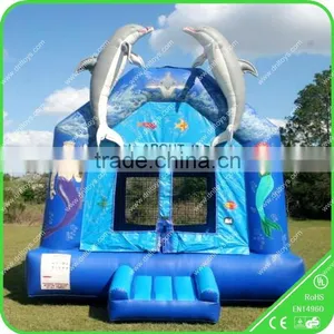 Ocean World Inflatable Bouncer Large Inflate Bouncer thumbnail-1