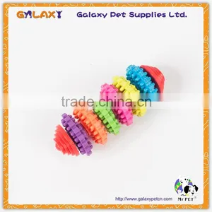 RT2097 Top Quality Rubber Dumbbell Dog Chew Toy thumbnail-3