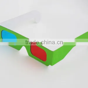 Sales Promotion!good Price Wholesale Red Blue Lenses Custom Cardboard Glasses thumbnail-1