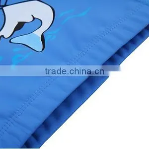 Children Comfortable Wear PU Waterproof Earmuffs Cartoon Dolphin Swimming Cap thumbnail-4
