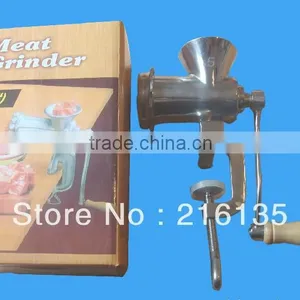 High Quality Stainless Steel Manual Meat Mincers(FACTORY) thumbnail-1