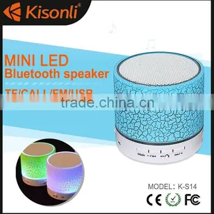Colorful Led Light Wireless Bluetooth Speaker With TF Card Playing thumbnail-3