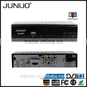 JUNUO Manufacture OEM Quality Full HD Strong Signal Tuner Mstar 7t01 Dvb t2 Digital tv Decoder Set Top Box Tanzania thumbnail-1
