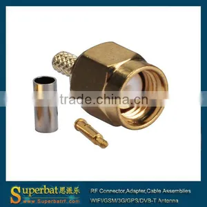 RF Coaxial Connector Crimp Type SMA Connector For Antenna thumbnail-3
