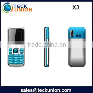X3 Quad Band 1.8inch Loud Speakers Very Cheap Mobile Phone thumbnail-1