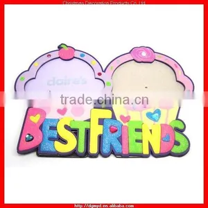 Cake Shape 3D Soft PVC Photo Frame for Best Friends (MYD-PF1548) thumbnail-1