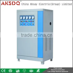 Widely Use SBW Three Phase 200kva 380v High Effciency Automatic AC Compensated Power AC Voltage Stabilizer/YueQing China thumbnail-1