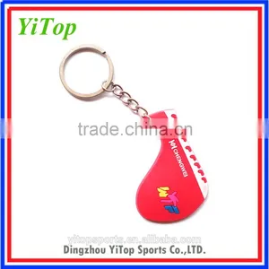 Martial Arts Rubber Taekwondo Keychain thumbnail-1