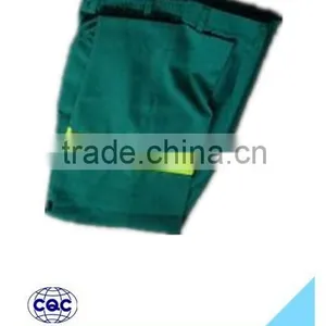 Hot Selling Cheap Breathable Green With Yellow Reflective Tapes Separated Workwear Coverall thumbnail-4