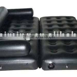3 in 1 Black Sofa Bed Furniture MM-F1026 thumbnail-1