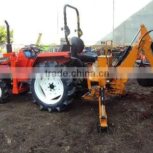 Small Garden Tractor Loader Backhoe Kubota Tractor Backhoe thumbnail-1