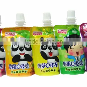 High Quality Juice Food Liquid Drink Beverag Pouch With Spout Packaging Bag thumbnail-4