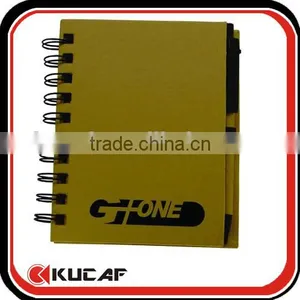 Recycle Brown Kraft Paper Notebook thumbnail-1