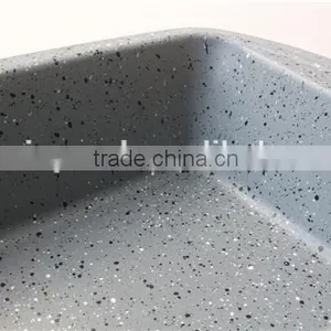 Non-stick Carbon Steel Metal Baking Tray Mould Marble Enamel Coating Loaf Pan thumbnail-1