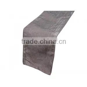 Best Quality Light Blue Burlap Table Runner thumbnail-2