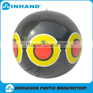 OEM 24" Pvc Inflatable Beach Balls With Logo Printing thumbnail-1