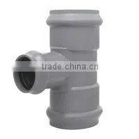 Plastic PVC Fittings Rubber Joint for Water Supply thumbnail-1