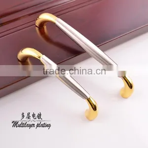 Antique Bronze/Copper/Gold/Sliver Zinc Alloy Furniture Hardware Cabinet Kitchen Pull Handles, Customized Drawer New Knobs thumbnail-3