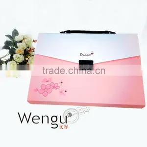 2016 Cheap Fashionable Hard Plastic Document Case With Handle With Button Made in China thumbnail-1