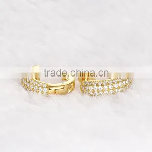 2016 Fashionable Gold Plated Designs For Girls Earrings thumbnail-4