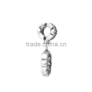 Custom Charms Silver Beads Fit Bracelet Necklace Jewelry thumbnail-3